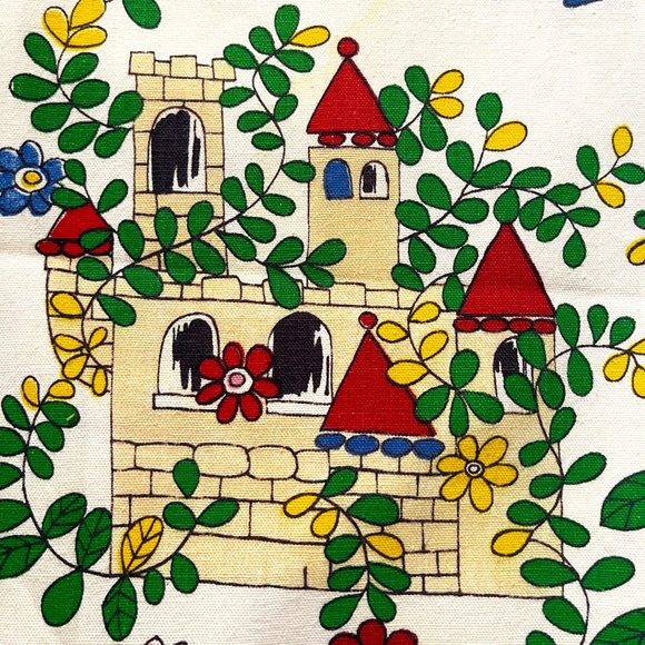 Storybook Printed Cotton Fabric #1 - Picture 8 of 8